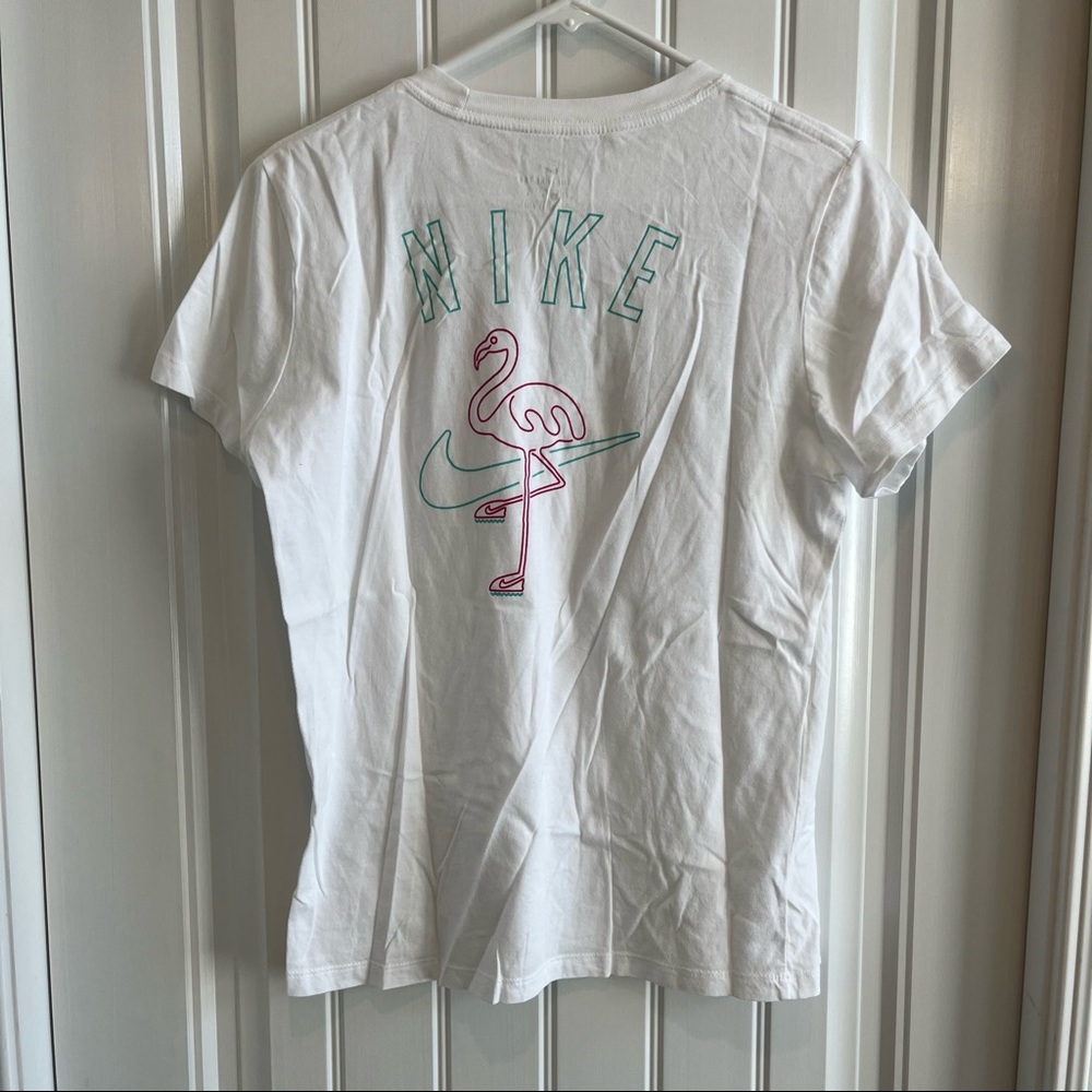 RARE- Neon Flamingo Nike Short Sleeve T-Shirt
